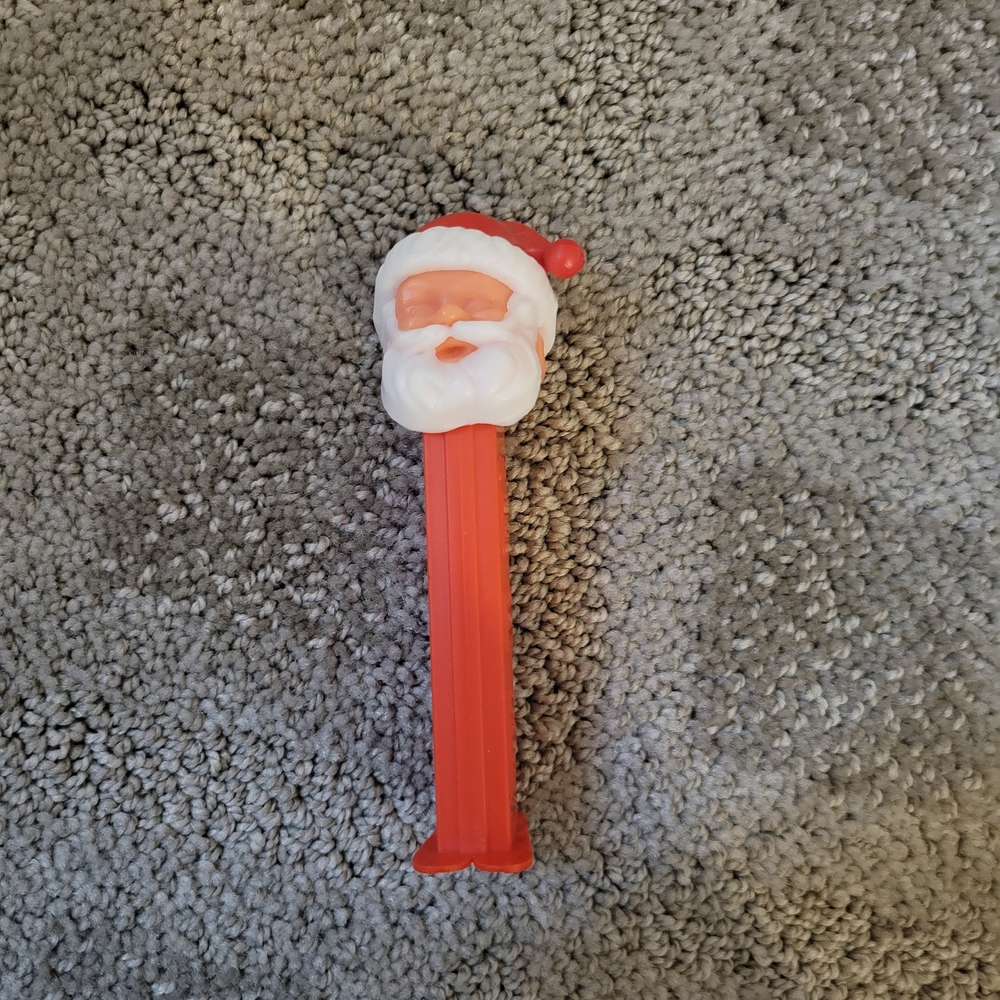 Santa Claus Pez Dispenser Vintage 80s Facelace Santa